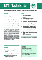 2011 1 Nr.16 BTE Nachrichten
